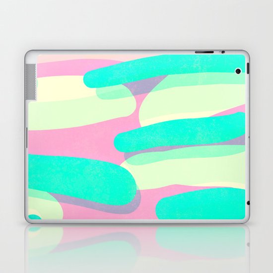 jelly / pink & aquamarine Laptop & iPad Skin