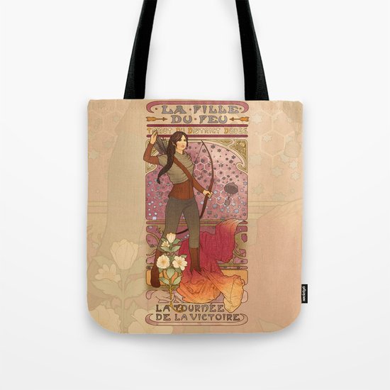 La fille du feu Tote Bag