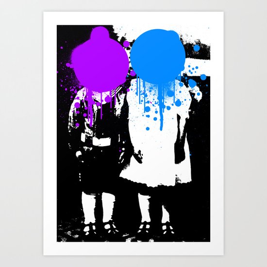 Twin Psychology Art Print