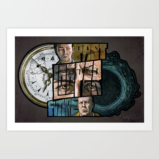 LOOPER // Past/Future Art Print