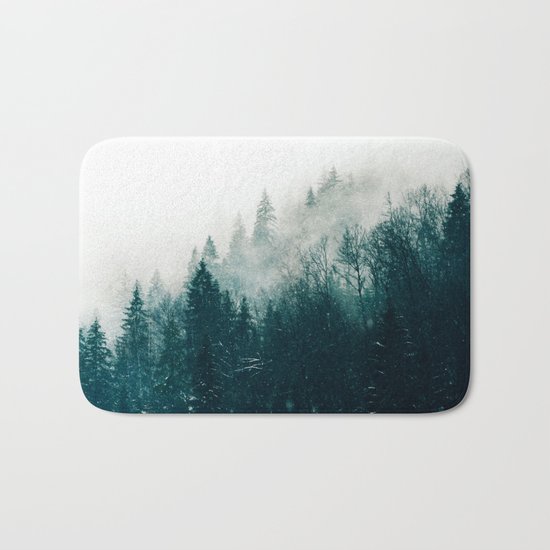 The Silent Forest #society6 #decor #buyart Bath Mat