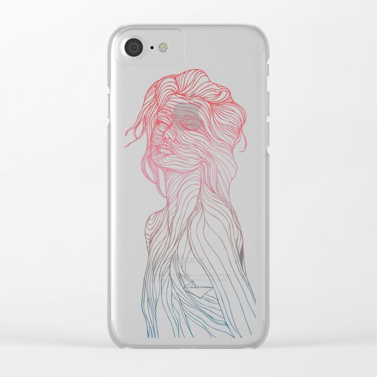 Someplace Beautiful Clear iPhone Case