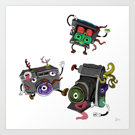 Snapshot (ANALOG zine) Art Print