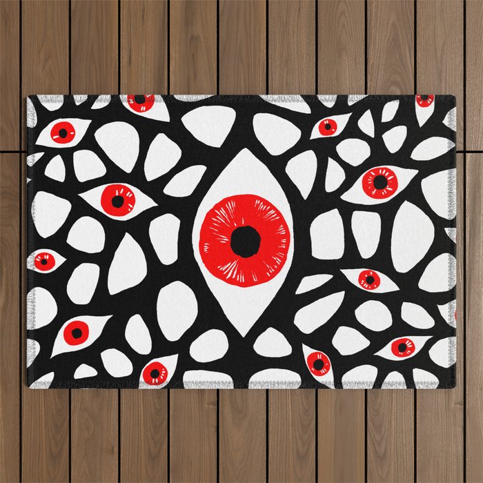 Evil Eye Outdoor Rug