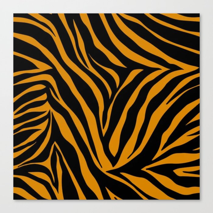 zebra pattern / animal cute Canvas Print