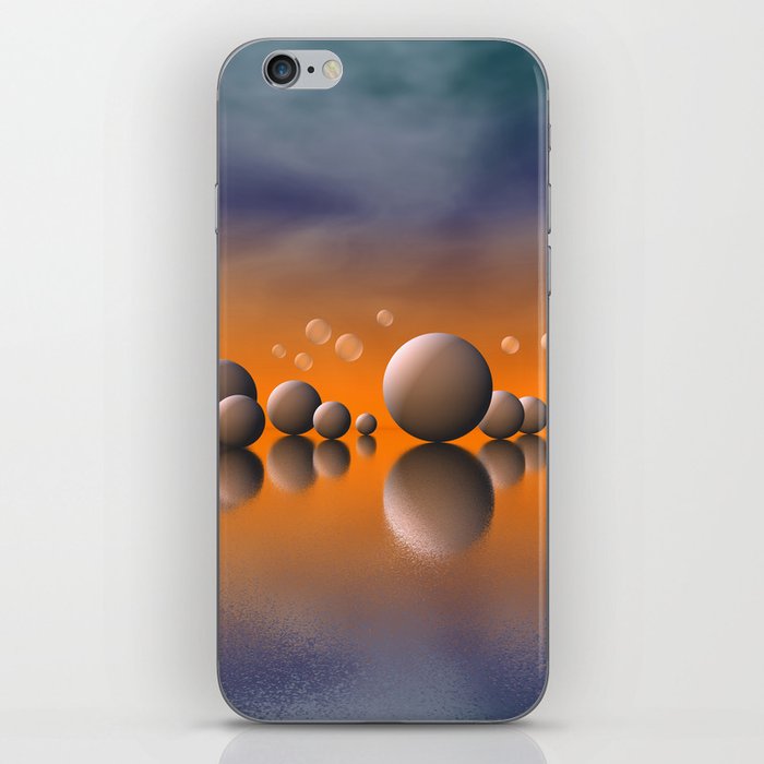 colors and spheres -33- iPhone Skin