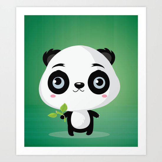 Panda Art Print