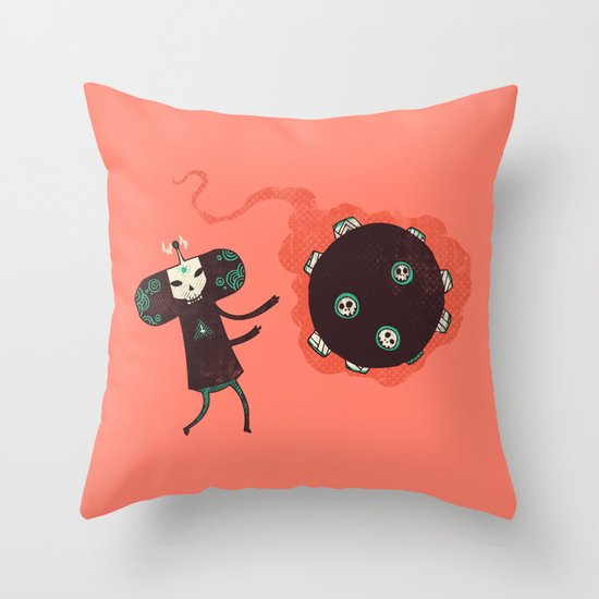 Katamari of the Dead Throw Pillow