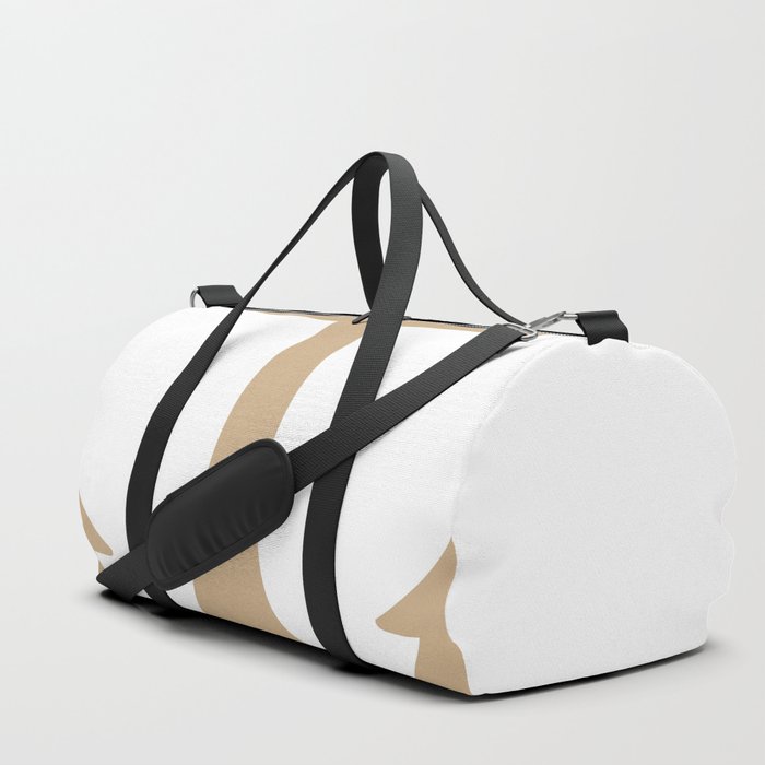 Anchor (Tan & White) Duffle Bag