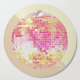 Disco Ball – Pink Ombré Cutting Board