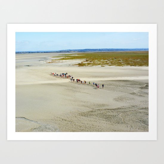 Pilgrims Art Print