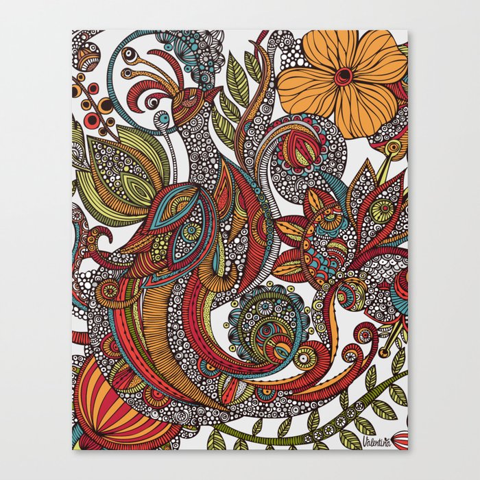 Feather Heaven Canvas Print