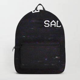 SADNESS Backpack | Sad, Text, Tv, Pensiveness, Unhappy, Mood, Distress, Unhappiness, Glitch, Television 