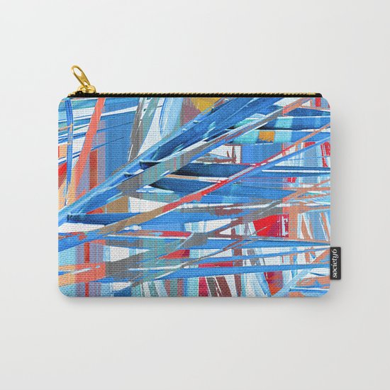 Floral abstract(45). Carry-All Pouch