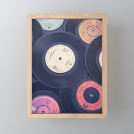 Sounds of the 70s Framed Mini Art Print