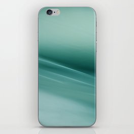 Fantasy Space Lines 1 Turquoise iPhone Skin