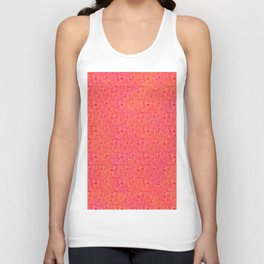 Red Texture Pattern Unisex Tank Top