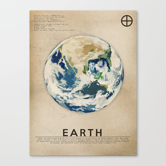 Earth Canvas Print