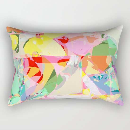 color splash Rectangular Pillow