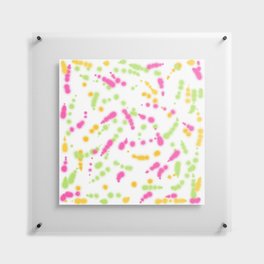 Spotted Spring Tie-Dye Floating Acrylic Print