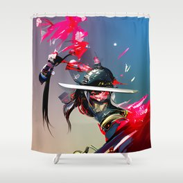 Feudal Supreme Samurai 001 Shower Curtain