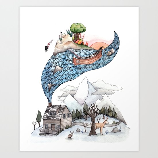 Invincible Summer Art Print