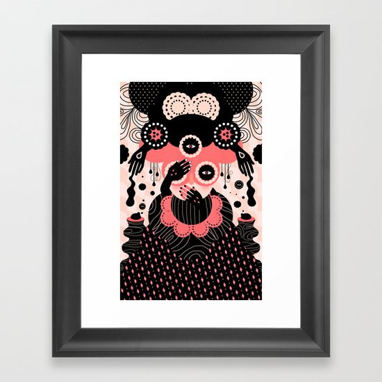 Hallucination Framed Art Print