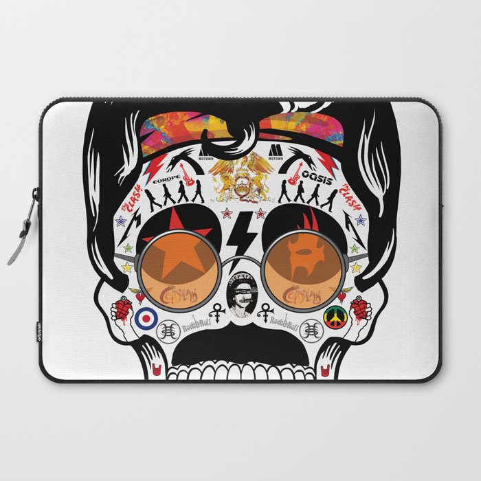 Skull Rock Famous Musical Groups Symbols Digital