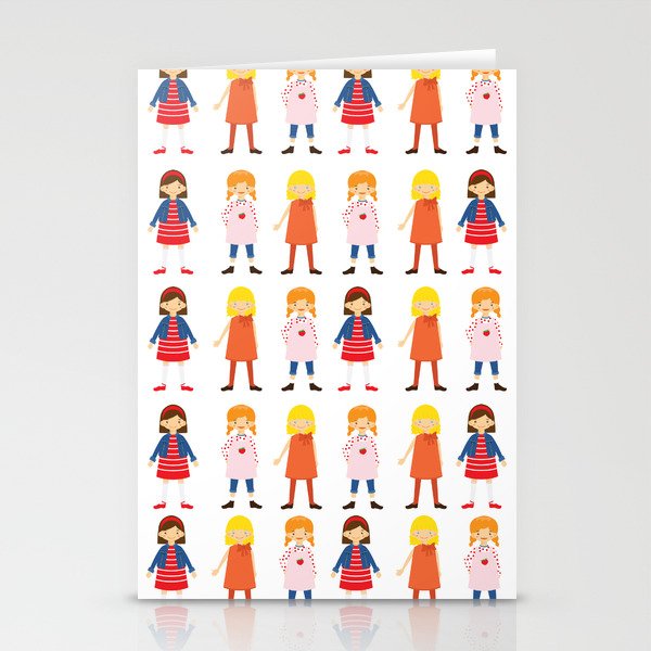 Girls Things Stationery Cards