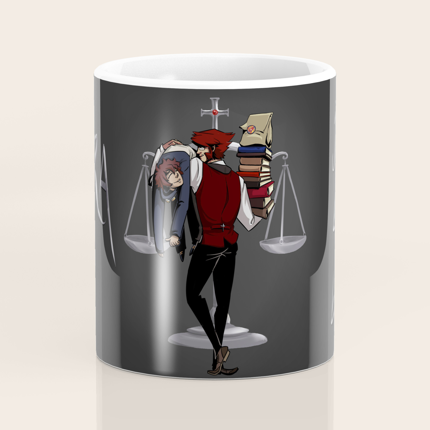 Wallpaper Kekkai Sensen Libra Coffee Mug By Gutter Society6 HD