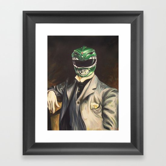 Gentleman Ranger Framed Art Print