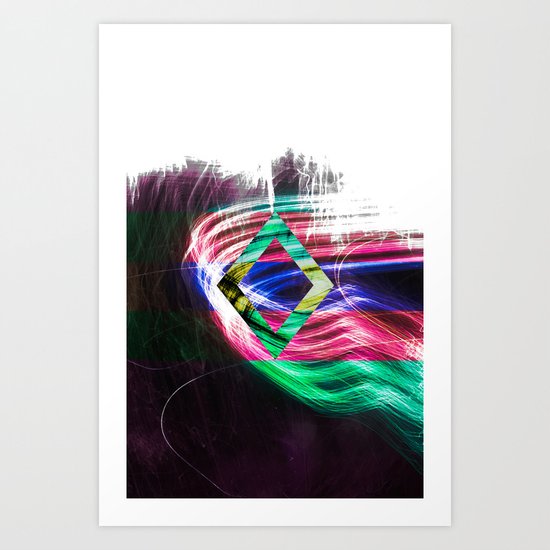 Watching Art Print