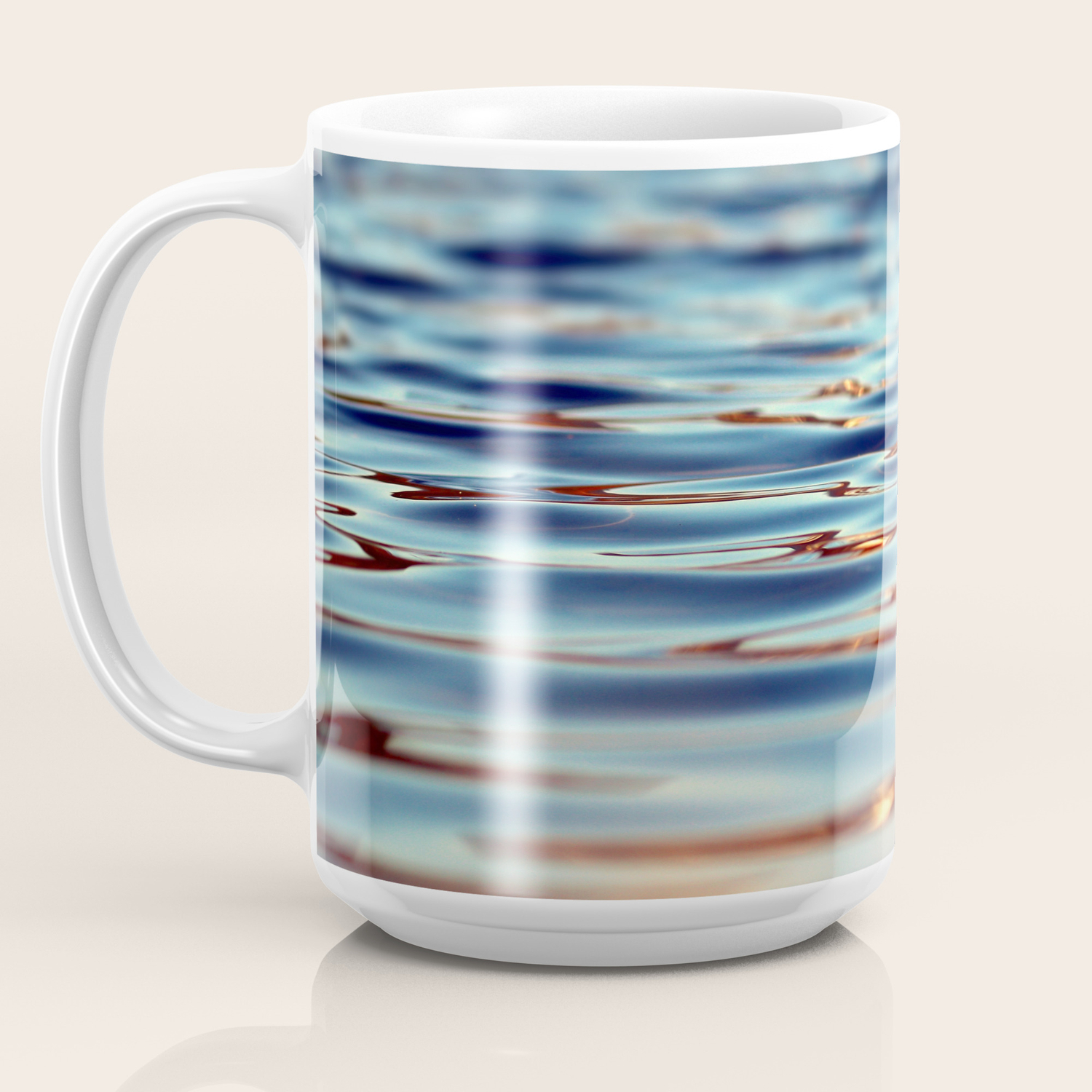 Closeup Of Waves In Water Coffee Mug