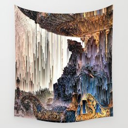 carousel chaos  Wall Tapestry