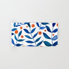 Watercolor Branches Hand Bath Towels For Any Bathroom Decor