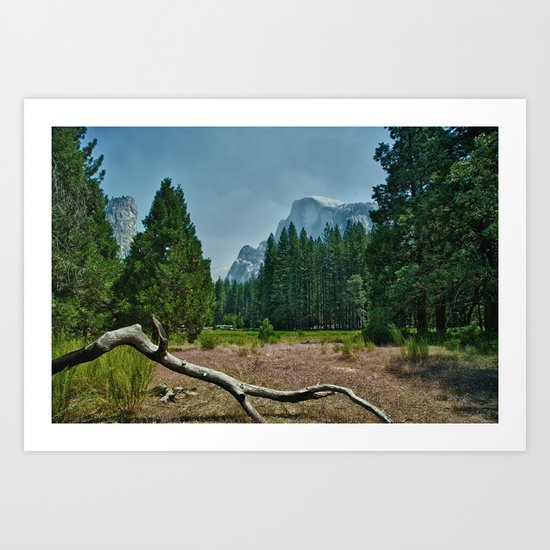 Yosemite-Half Dome Art Print