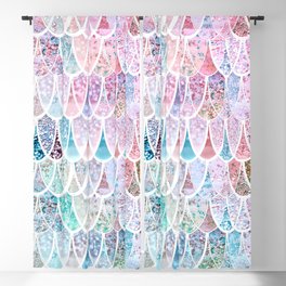 DAZZLING MERMAID SCALES Blackout Curtain