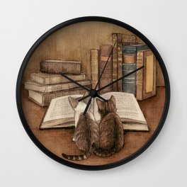 In the Library Wall Clock