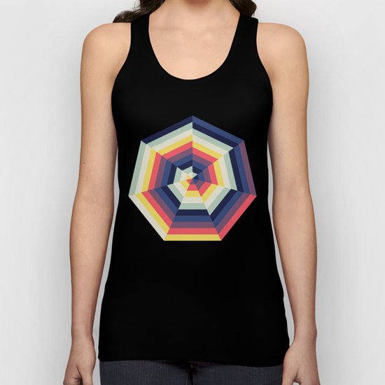 Heptagon Quilt 2 Unisex Tank Top