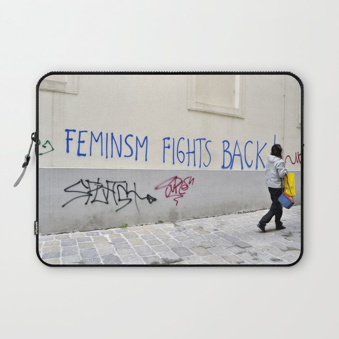 Feminism fights back Laptop Sleeve