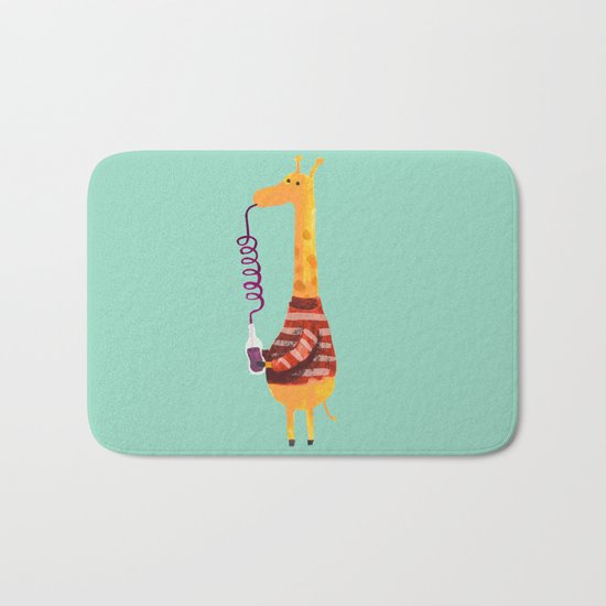 Crazy Straw Bath Mat