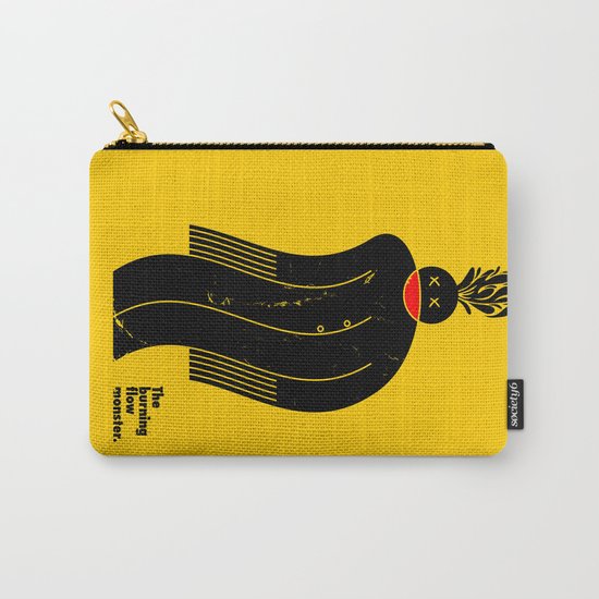 The Burning Flow Monster Carry-All Pouch