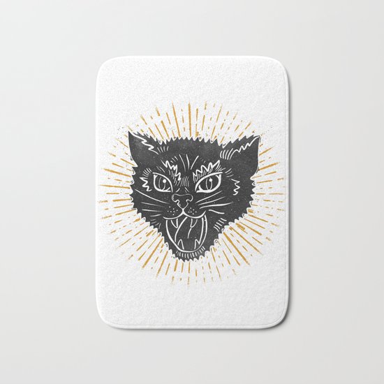 kitty attack Bath Mat