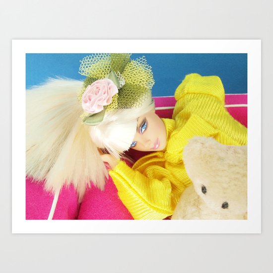 Lemonade Punch Art Print