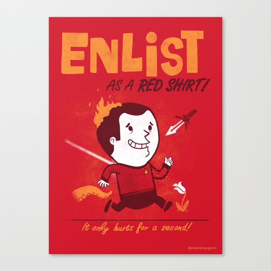 Enlist! Canvas Print