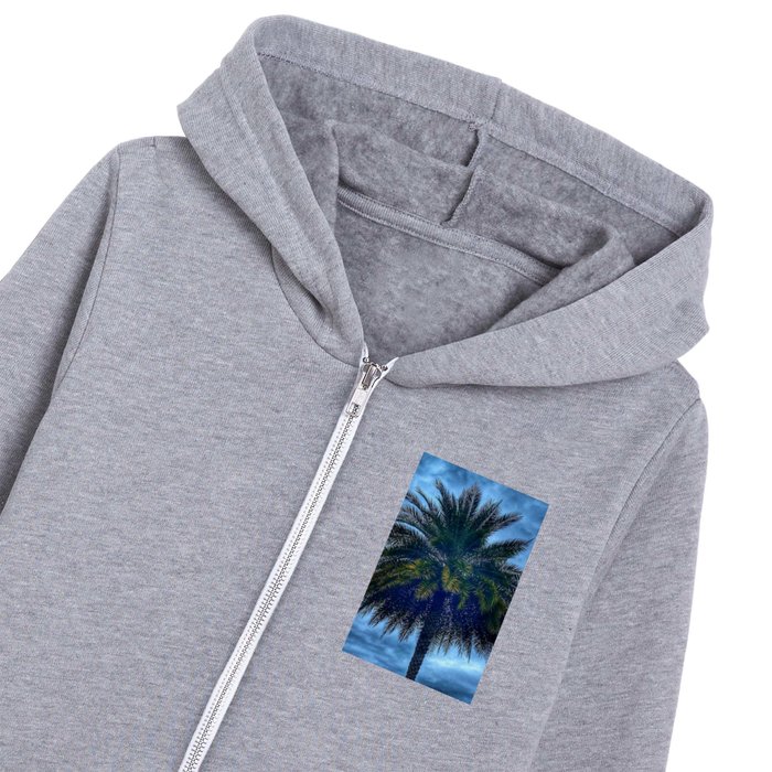 "Lonely Palm" Kids Zip Hoodie