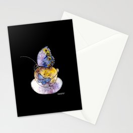 Butterfly Cup Stationery Cards