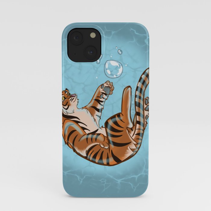 Bubble Tiger iPhone Case