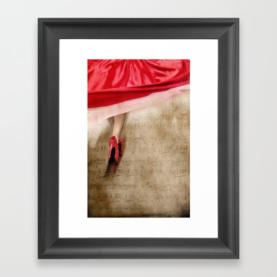 fleur de fleur Framed Art Print