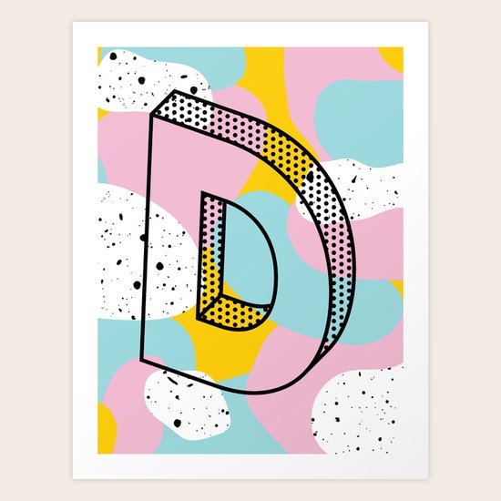 D. Art Print